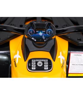 Quad électrique 24V XT-SPEED 4x4 Jaune