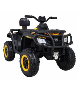 Quad électrique 24V XT-SPEED 4x4 Jaune