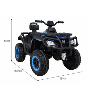 Quad électrique 24V XT-SPEED 4x4 Bleu