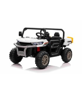 Pick Up électrique 2 places 12V SPEED 900 Blanc