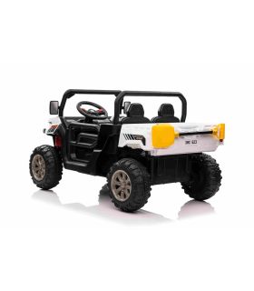 Pick Up électrique 2 places 12V SPEED 900 Blanc