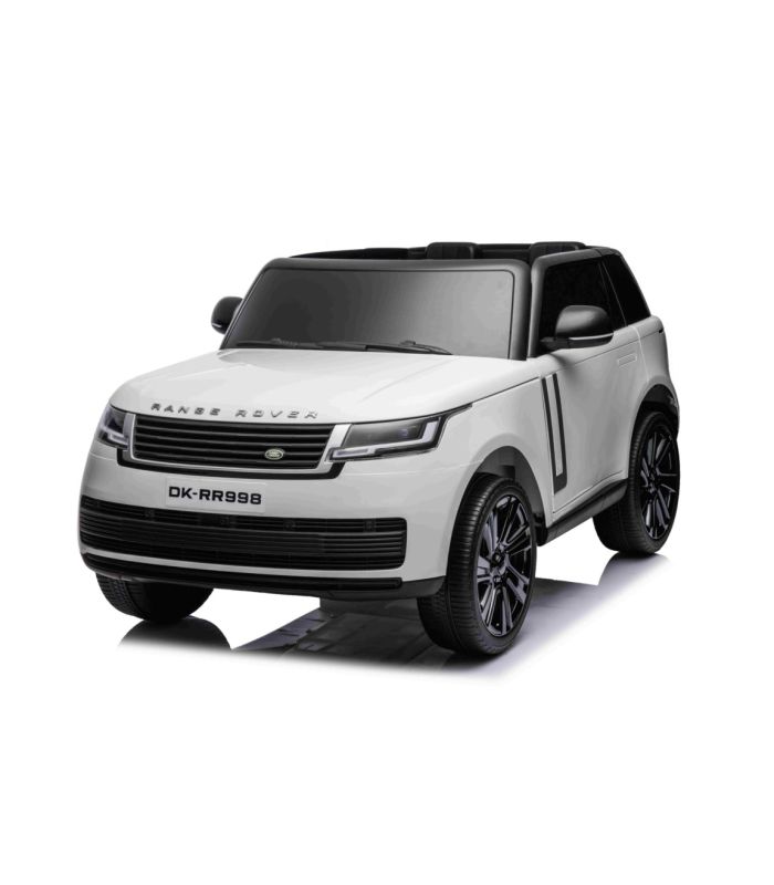 Voiture électrique 2 places 12V Range Rover SUV Lift Blanche - Pack Luxe