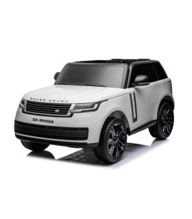 Voiture électrique 2 places 12V Range Rover SUV Lift Blanche - Pack Luxe