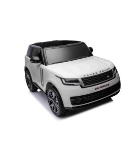 Voiture électrique 2 places 12V Range Rover SUV Lift Blanche - Pack Luxe