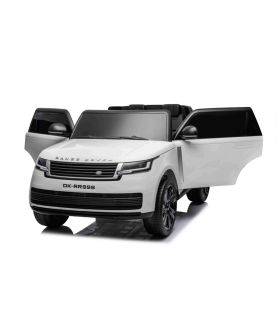 Voiture électrique 2 places 12V Range Rover SUV Lift Blanche - Pack Luxe
