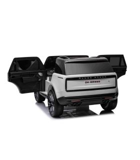 Voiture électrique 2 places 12V Range Rover SUV Lift Blanche - Pack Luxe
