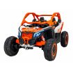 Buggy électrique 2 places 24V Maverick Turbo RR Orange - Pack Luxe