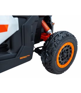 Buggy électrique 2 places 24V Maverick Turbo RR Orange - Pack Luxe