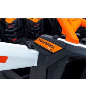 Buggy électrique 2 places 24V Maverick Turbo RR Orange - Pack Luxe
