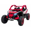 Buggy électrique 2 places 24V Maverick Turbo RR Rouge - Pack Luxe