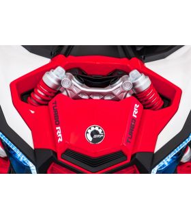 Buggy électrique 2 places 24V Maverick Turbo RR Rouge - Pack Luxe