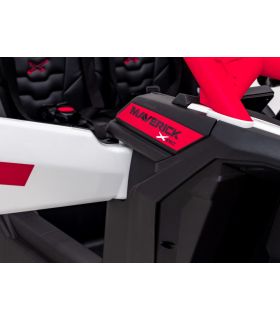 Buggy électrique 2 places 24V Maverick Turbo RR Rouge - Pack Luxe