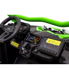 Buggy électrique 2 places 24V Maverick Turbo RR Vert - Pack Luxe