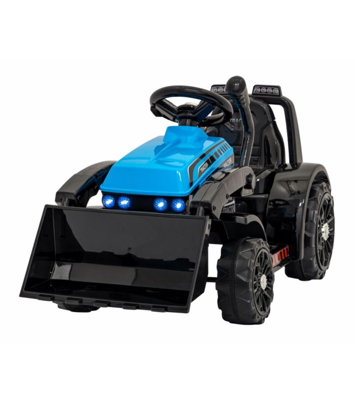 Tracteur Excavateur 6 Volts G320 Bleu