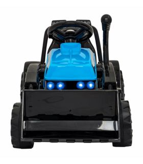 Tracteur Excavateur 6 Volts G320 Bleu