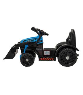 Tracteur Excavateur 6 Volts G320 Bleu