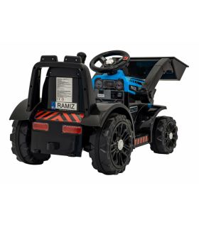 Tracteur Excavateur 6 Volts G320 Bleu
