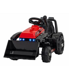 Tracteur Excavateur 6 Volts G320 Rouge