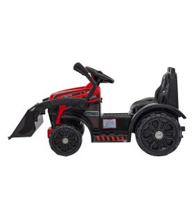 Tracteur Excavateur 6 Volts G320 Rouge