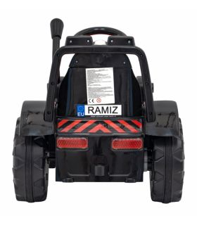 Tracteur Excavateur 6 Volts G320 Rouge