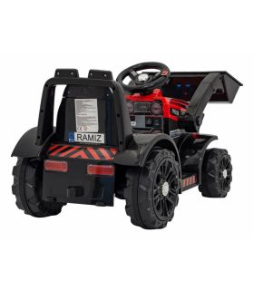 Tracteur Excavateur 6 Volts G320 Rouge