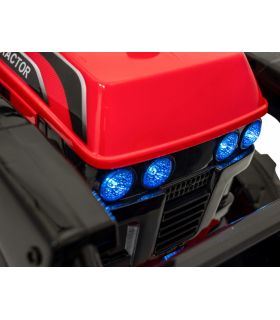 Tracteur Excavateur 6 Volts G320 Rouge