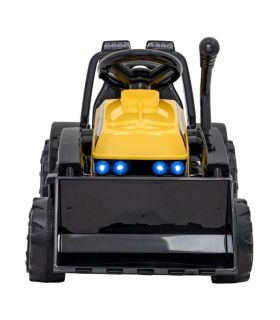 Tracteur Excavateur 6 Volts G320 Jaune