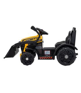 Tracteur Excavateur 6 Volts G320 Jaune