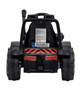 Tracteur Excavateur 6 Volts G320 Jaune