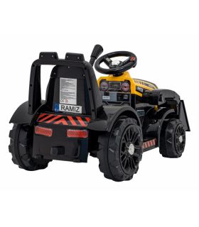 Tracteur Excavateur 6 Volts G320 Jaune