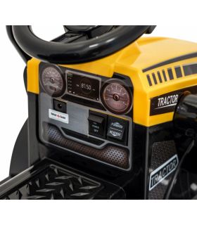 Tracteur Excavateur 6 Volts G320 Jaune