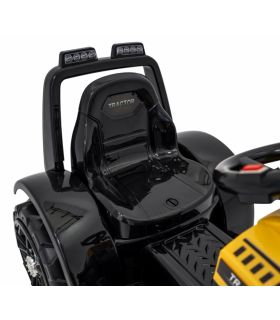 Tracteur Excavateur 6 Volts G320 Jaune