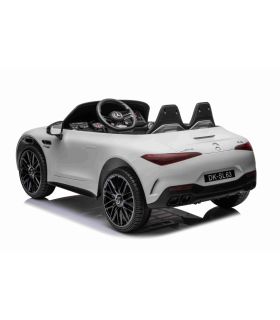 Voiture électrique 12V Mercedes SL63 Blanche - Pack Luxe