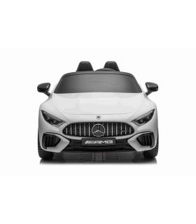 Voiture électrique 12V Mercedes SL63 Blanche - Pack Luxe