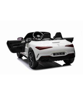 Voiture électrique 12V Mercedes SL63 Blanche - Pack Luxe