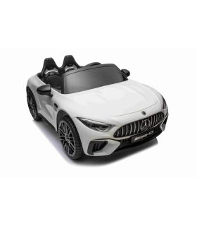Voiture électrique 12V Mercedes SL63 Blanche - Pack Luxe