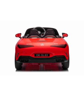 Voiture électrique 12V Mercedes SL63 Rouge - Pack Luxe