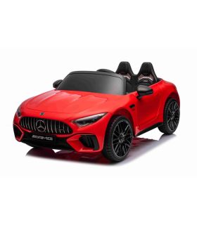 Voiture électrique 12V Mercedes SL63 Rouge - Pack Luxe