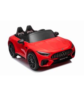 Voiture électrique 12V Mercedes SL63 Rouge - Pack Luxe