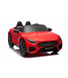 Voiture électrique 12V Mercedes SL63 Rouge - Pack Luxe