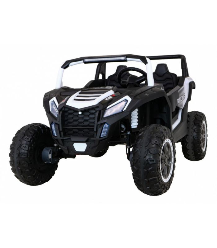 Voiture électrique 2 places 24V Buggy ATV Blanc - Pack Luxe
