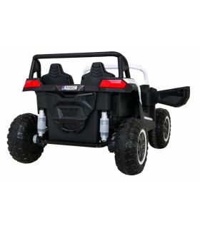 Voiture électrique 2 places 24V Buggy ATV Blanc - Pack Luxe