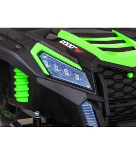 Voiture électrique 2 places 24V Buggy ATV Vert - Pack Luxe
