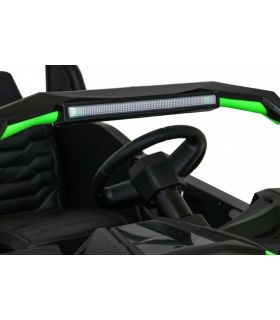 Voiture électrique 2 places 24V Buggy ATV Vert - Pack Luxe