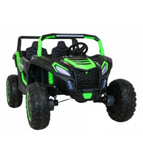 Voiture électrique 2 places 24V Buggy ATV Vert - Pack Luxe