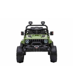 Voiture électrique 2 places 12V OFF Road Speed Verte - Pack Luxe