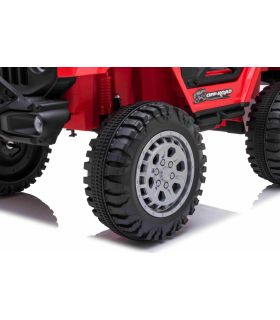 Voiture électrique 2 places 12V OFF Road Speed Rouge - Pack Luxe