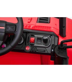 Voiture électrique 2 places 12V OFF Road Speed Rouge - Pack Luxe