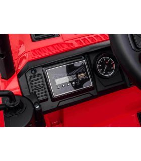 Voiture électrique 2 places 12V OFF Road Speed Rouge - Pack Luxe