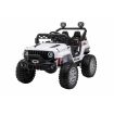 Voiture électrique 2 places 12V OFF Road Speed Blanche - Pack Luxe